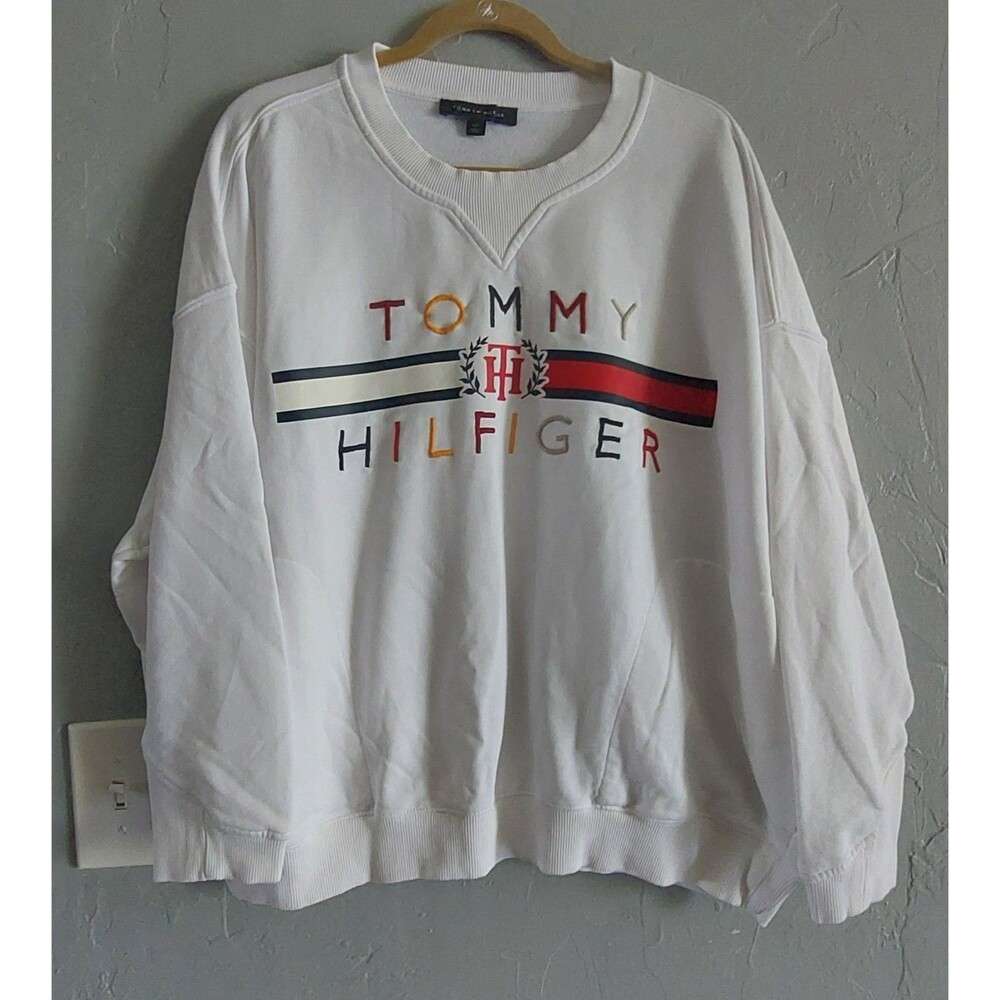 Tommy Hilfiger  Sweater Women Size  L/G,cotton  Polyester,Pockers,oversized